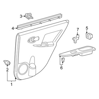 Scion OE - Rear Door - Interior Trim