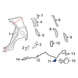 Scion OE - Fuel Door Spring