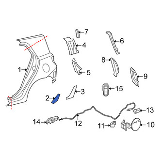 Scion OE - Left Side Body Trim Protector