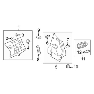 Scion OE - Quarter Panel - Interior Trim