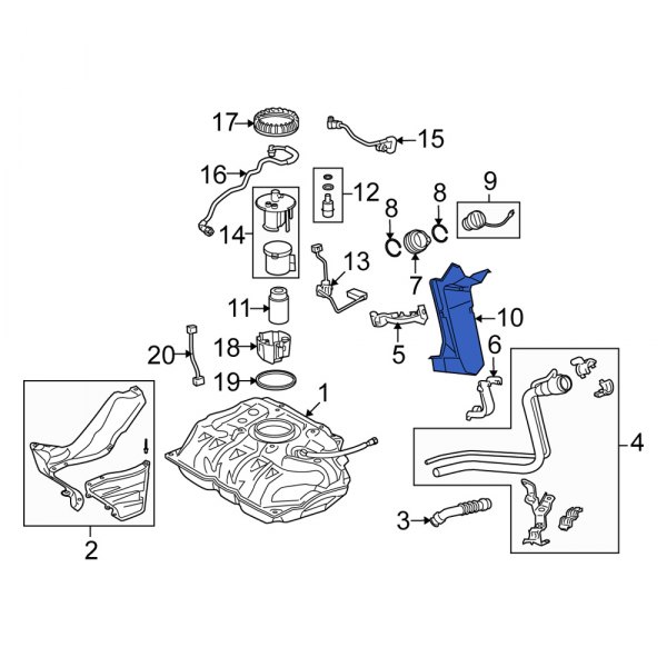 Fuel Filler Neck Insulator