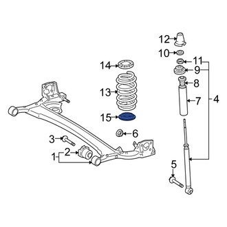 Scion OE - Rear Lower Coil Spring Insulator