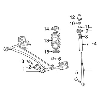 Scion OE - Rear Suspension - Suspension Components