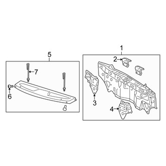 Scion OE - Rear Body & Floor - Rear Body