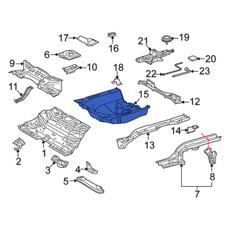 Scion OE - Rear Floor Pan