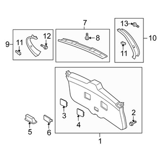 Scion OE - Lift Gate - Interior Trim