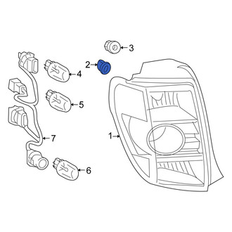 Scion OE - Upper Tail Light Clip