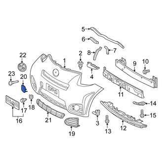 Scion OE - Front Tow Eye Cap