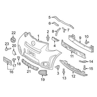 Scion OE - Front Bumper - Bumper & Components