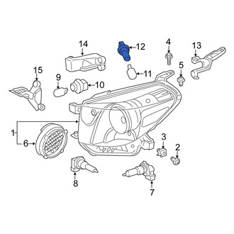 Scion OE - Front Side Marker Light Socket