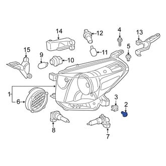 Scion OE - Fender Liner Access Cover Bolt