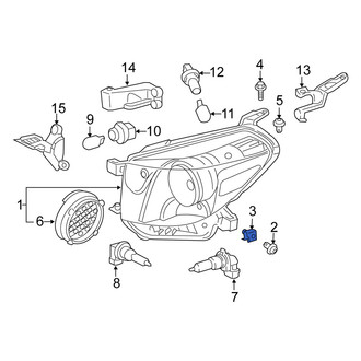 Scion OE - Headlight Mounting Nut