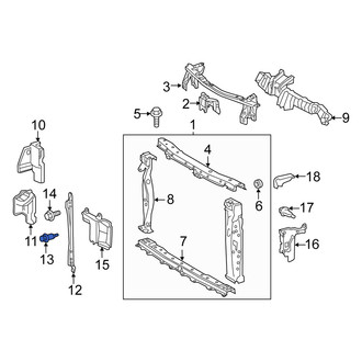 Scion OE - Radiator Support Splash Shield Clip