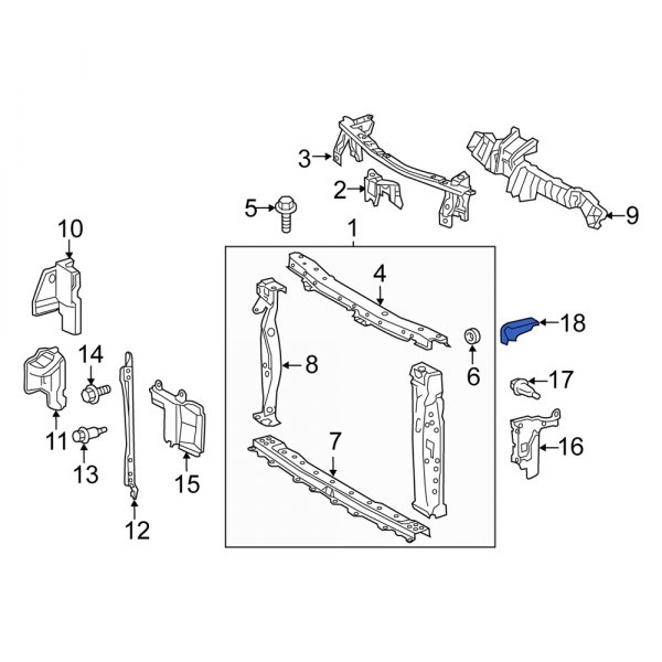 Headlight Bracket