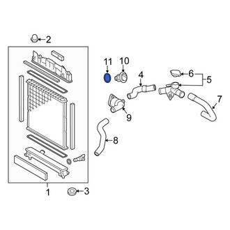 Scion OE - Engine Coolant Thermostat Gasket