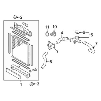 Scion OE - Cooling - Radiator & Components