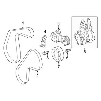 Scion OE - Cooling - Belts & Pulleys