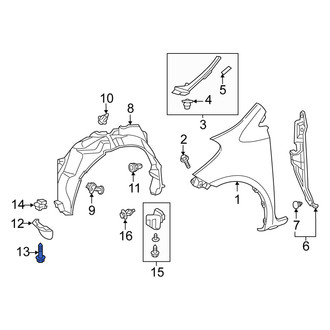 Scion OE - Fender Liner Screw