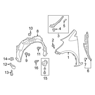 Scion OE - Fender & Components