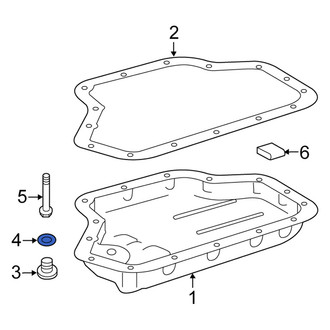 Scion OE - Automatic Transmission Drain Plug Gasket