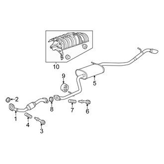 Scion OE - Exhaust System - Exhaust Components