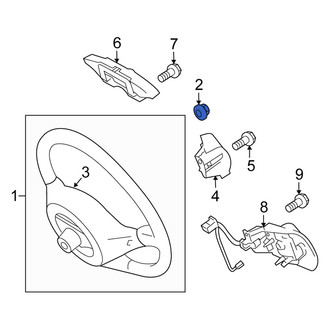 Scion OE - Steering Wheel Nut