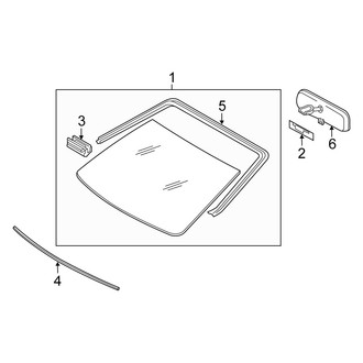 Scion OE - Windshield - Glass
