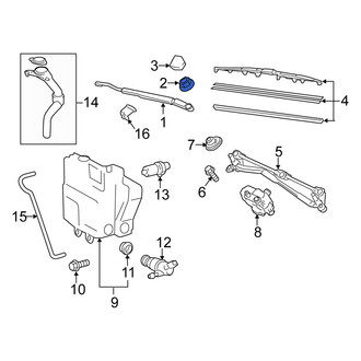 Scion OE - Wiper Arm Nut