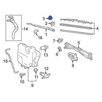 Scion OE - Wiper Arm Cap