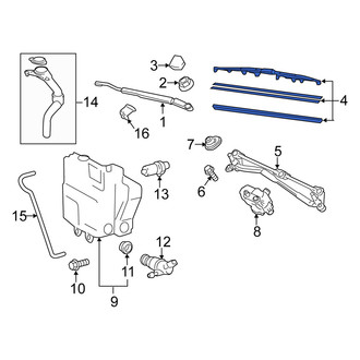Scion OE - Left Wiper Blade