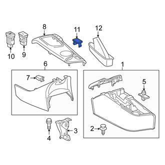 Scion OE - Instrument Panel Cover
