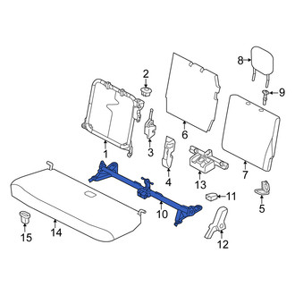 Scion OE - Rear Seat Frame Mounting Base