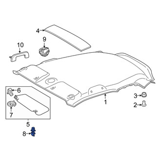 Scion OE - Sun Visor Holder