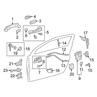 Scion OE - Door - Lock & Hardware
