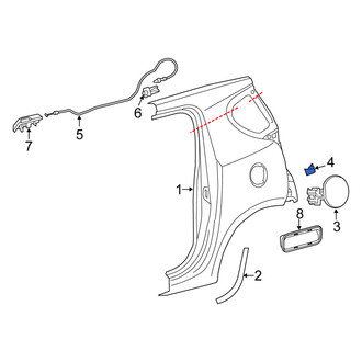 Scion OE - Fuel Door Spring