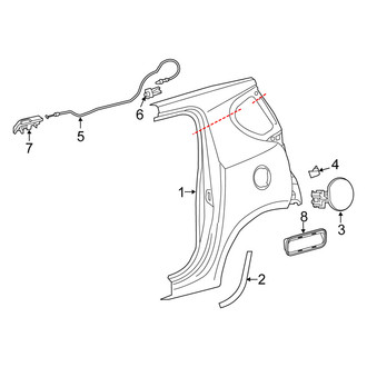 Scion OE - Quarter Panel & Components