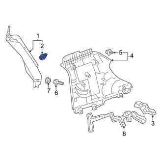 Scion OE - Upper Body B-Pillar Trim Panel Clip