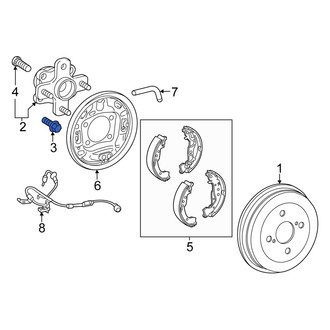 Scion OE - Axle Hub Mounting Bolt