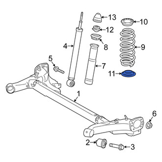Scion OE - Rear Lower Coil Spring Insulator