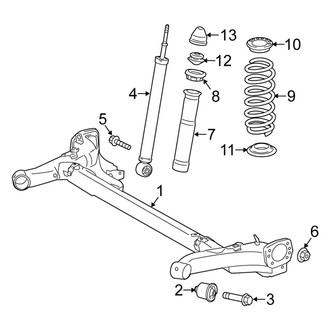 Scion OE - Rear Suspension - Suspension Components