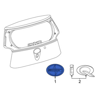 Scion OE - Rear Hatch Emblem