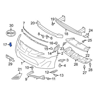 Scion OE - Front Tow Eye Cap
