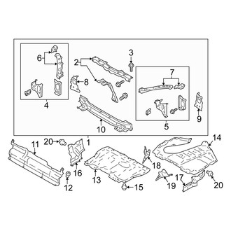 Scion OE - Radiator Support