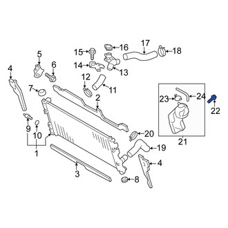 Scion OE - Engine Coolant Reservoir Bolt