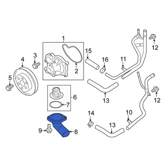 Scion OE - Engine Coolant Thermostat Housing