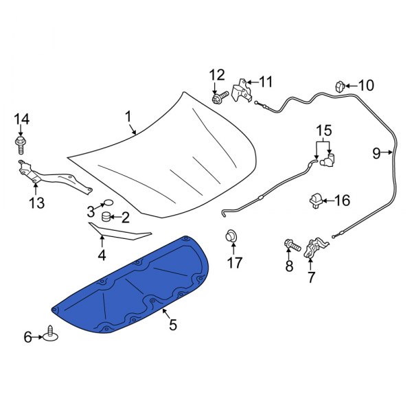 Hood Insulation Pad