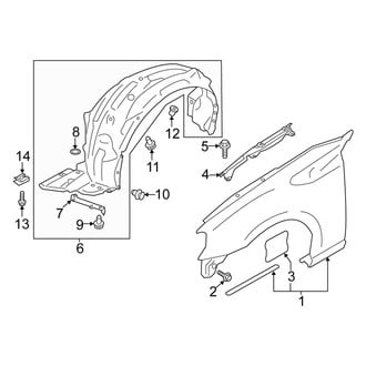 Scion OE - Fender & Components