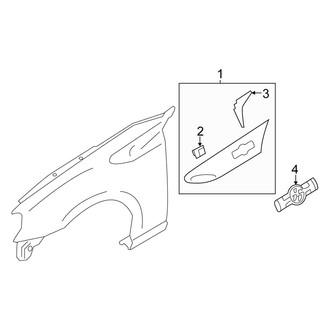 Scion OE - Fender - Exterior Trim