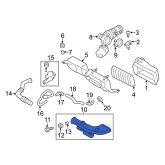 Scion OE - Engine Air Intake Hose