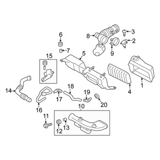 Scion OE - Engine - Air Cleaner